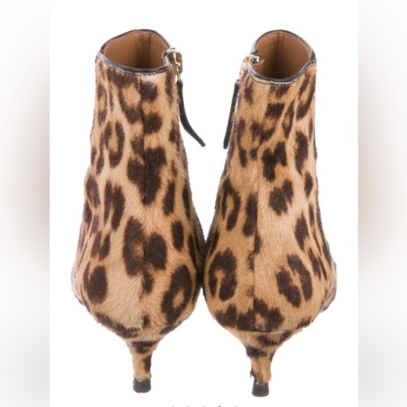 Aquazzura Quant Pointed Toe PonyHair Booties - Picture 3 of 5